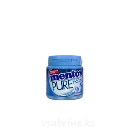 Жевательная резинка mentos Pure Fresh, свежая мята, 100г пл/б