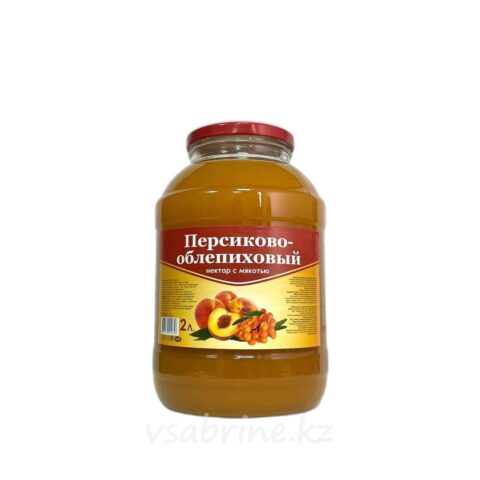 Сок Персиково-облепиховый нектар ст/б 2л