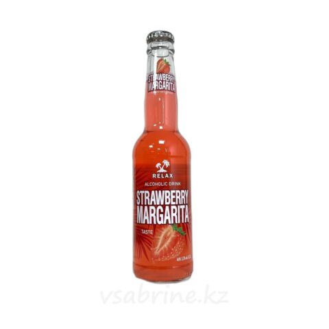 Пивной напиток Relax strawberry-margarita 5.5% 0.33л ст/б