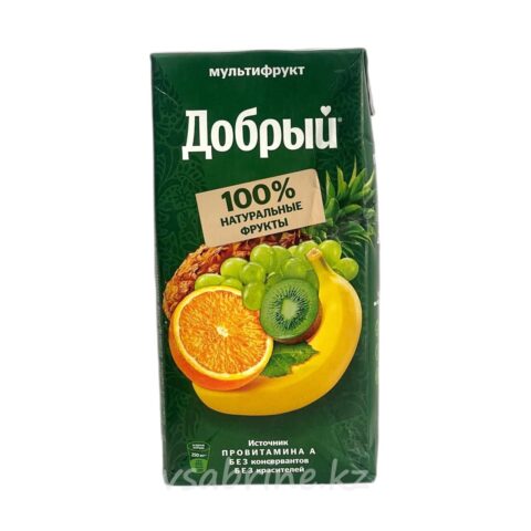 Сок Добрый Мультифрукт из смеси фруктов 2 л.