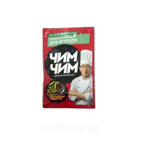 Заправка корейская Чим-Чим для огурцов 60г