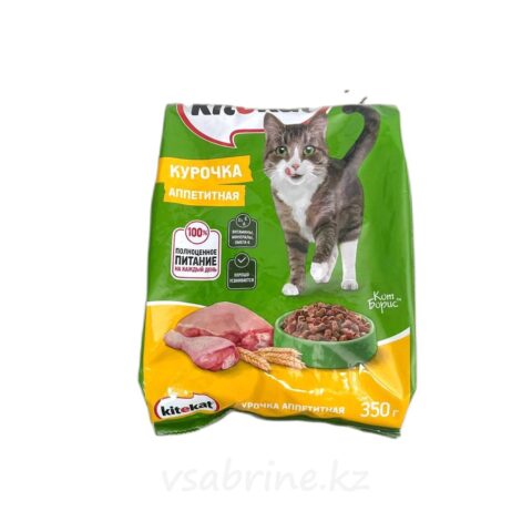 Корм Сухой для Кошек Kitekat с Аппетитной Курочкой 350г