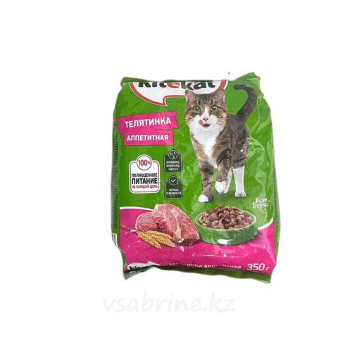 Корм Сухой для Кошек Kitekat с Телятиной 350 г