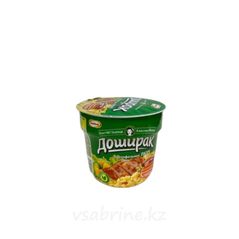 Картофельное пюре быстрого приготовления Доширак с курицей в чашке 40г