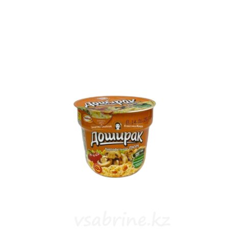 Картофельное пюре быстрого приготовления Доширак со вкусом Грибов в чашке 40г
