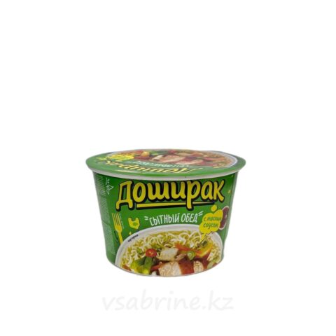 Лапша доширак сытный обед куриная (стак) 110г х 16 Россия