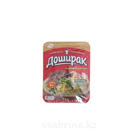 Картофельное пюре быстрого приготовления Доширак со вкусом Говядины в чашке 40г