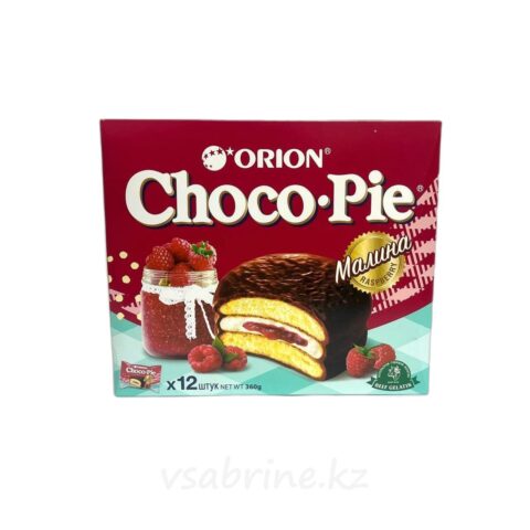 Печенья Choco Pie со вкусом малина 12 шт 360гр