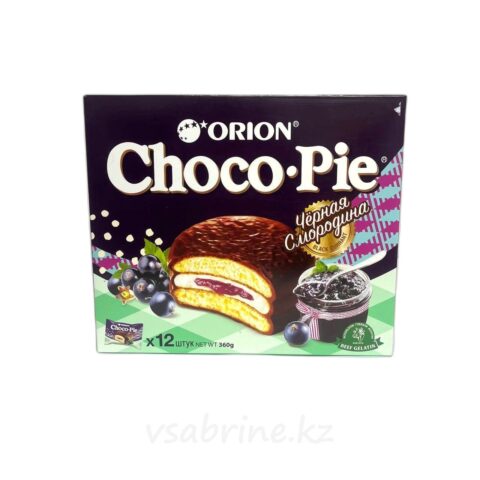 Печенье ОРИОН Choco-Pie черная смородина 12шт 360г