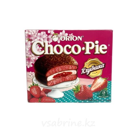Печенье Choco Pie Strawberry