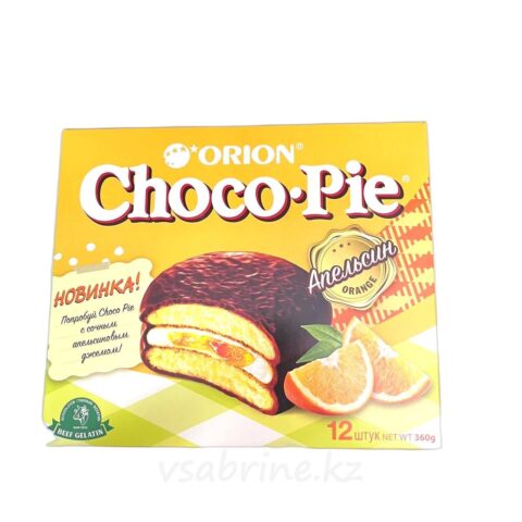 Печенье Чоко пай апельсин
