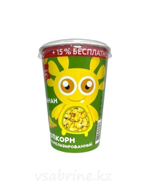 Воздушная кукуруза банан 100гр