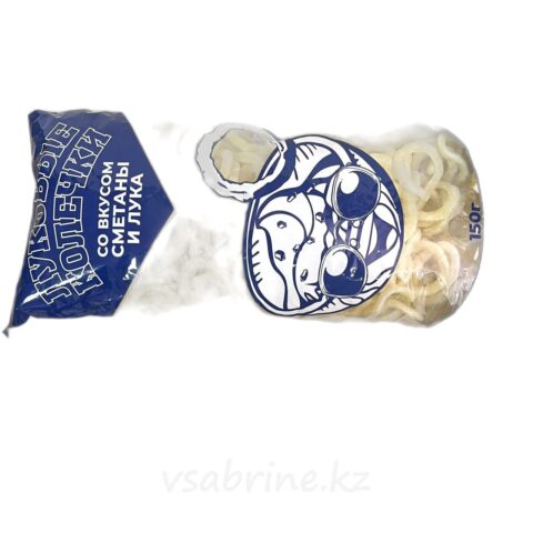 Чипсы Луковые кольца со вкусом сметаны и лука 150гр
