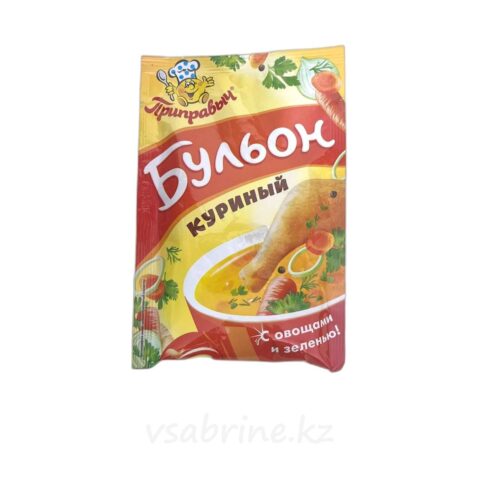Бульон приправыч куриный с овощами и зеленью 75г