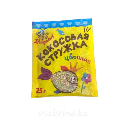 Кокосовая стружка Приправыч цветная 25г