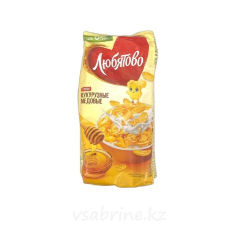 Хлопья Любятово 250г кук/медовые