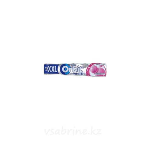 Жевательная резинка Orbit White xxl фрукты и мята 20.4гр