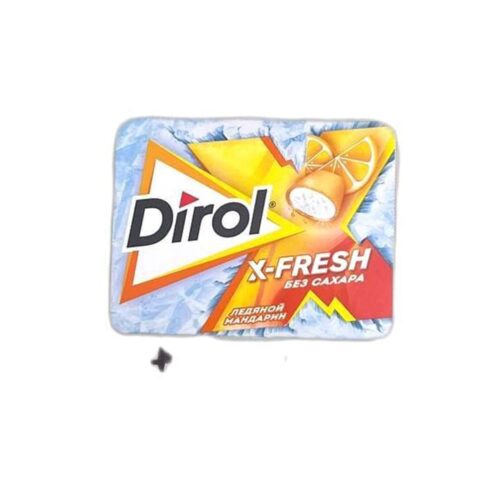 Жевательная резинка Dirol x-fresh ледяной мандарин 16гр