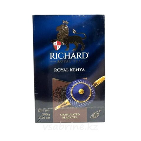 Чай richard Royal kenya гранулированный черный 200г тв/у