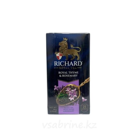Чай Richard Royal Thyme and Resomary 25 пакетов