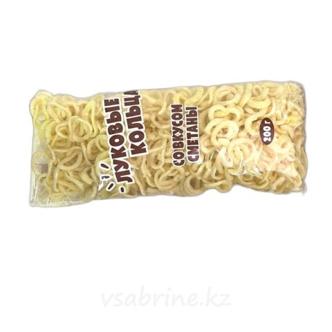 Чипсы Луковые кольца со вкусом Сметаны 200гр