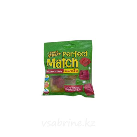 Жевательный мармелад  Krut Frut со вкусом Арбуз и клубника 70 гр