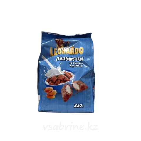 Завтрак готовый Leonardo 250 г подуш. кар. вкус.
