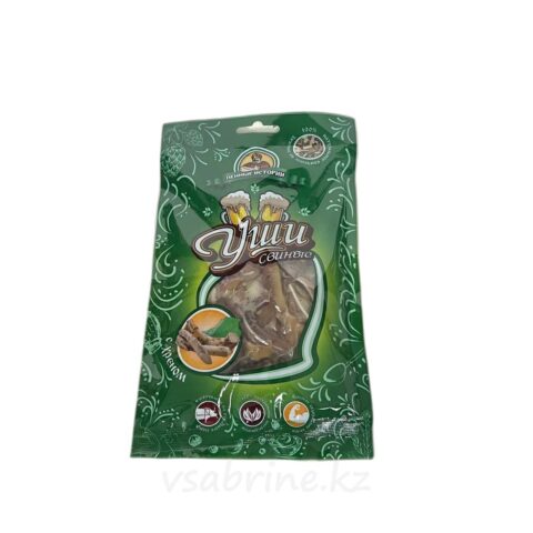 Пенные истории Уши свиные с хреном 100 гр вакуум