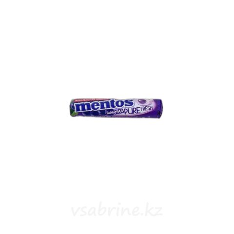 Жевательная резинка Mentos со вкусом виноград 15.5 гр