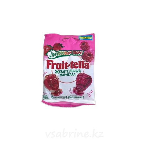 Жевательный мармелад Fruit-tella яблоко,малина,клубника 36 гр