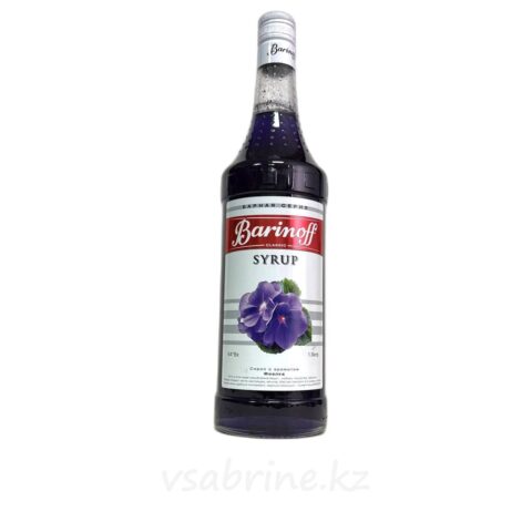 Сироп Barinoff с ароматом фиалка 1л
