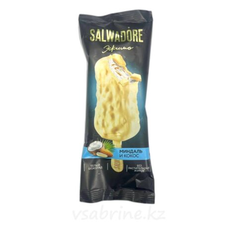 Мороженое Salwadore кокос миндаль 80гр