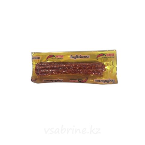 Колбаски ПодПивасики острые с/к 100гр