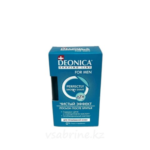 Лосьон после бритья Deonika чистый эффект с цинком 90мл