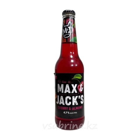 Пиво Max&Jack’s Cherry-Almond ст/б 4.7% 0.4л
