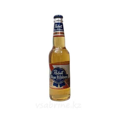 Пиво Pabst Blue Ribbon ст/б 4.7% 0.44л