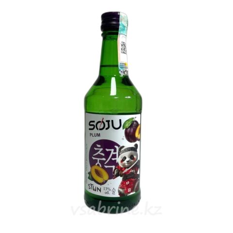 Алкогольный коктейль Soju Plum 13% 0.375л ст/б