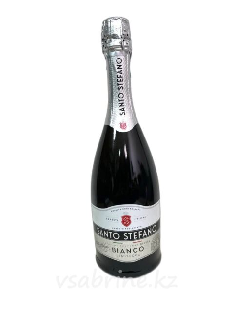Вино Игристое Santo Stefano Bianco Белое Полусухое 8% 0.75л