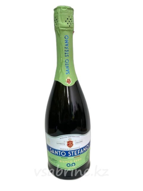 Вино Игристое Santo Stefano Bianco Безалкогольное 0.75л