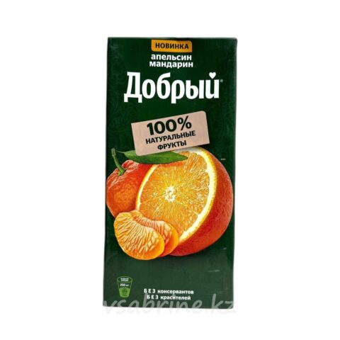 Сок Добрый Мандарин 2л