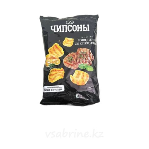 Чипсы Чипсоны со вкусом говядины 40гр