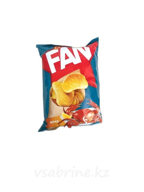 Чипсы Fan краб 65гр