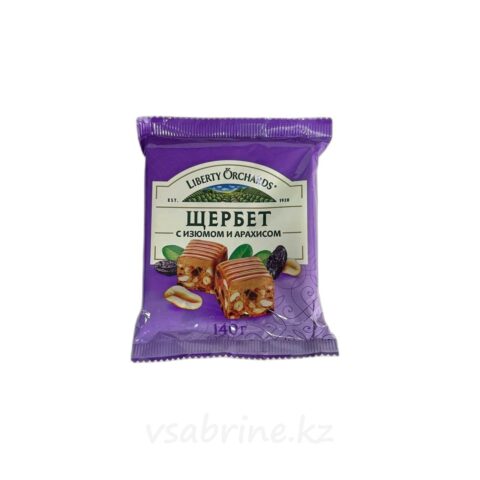 Щербет с изюмом и арахисом