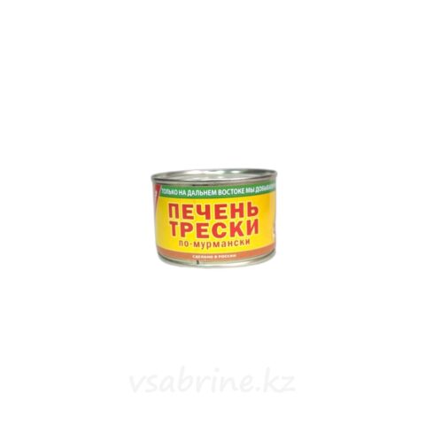 Печень трески по-Мурмански 240гр