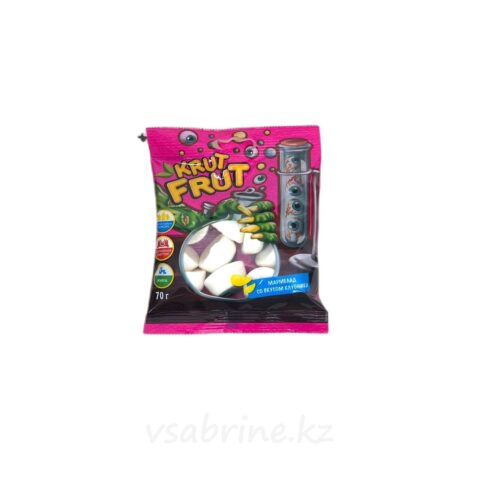 Жевательный мармелад Krut Frut Глаз со вкусом клубники 70гр