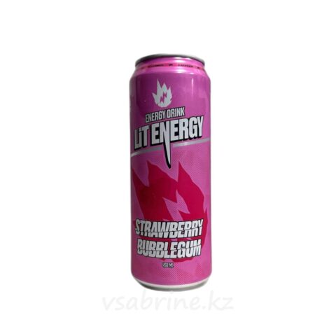 Энергетический напиток Lit Energy Strawberry blueberry 0.5ж.б