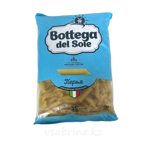 Макароны Bottega del Sole перья 400гр тв.у