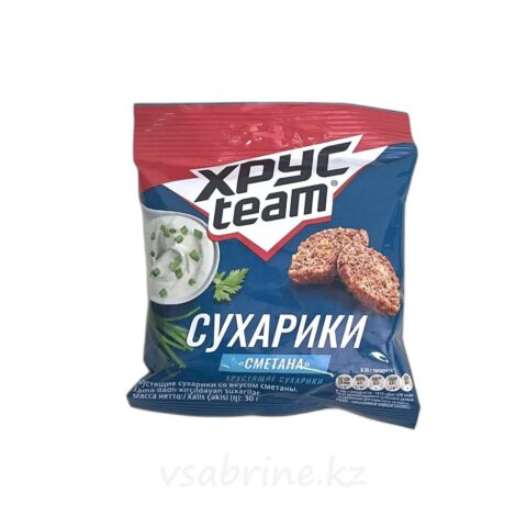 Кириешки Хрусteam со вкусом сметаны 30гр