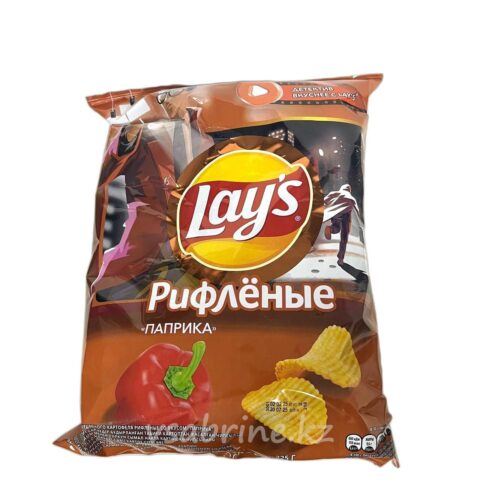 Чипсы Lay’s рифленые паприка 225гр