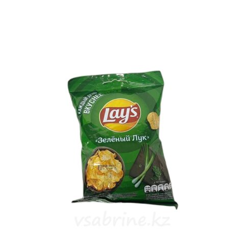 Чипсы Lay’s зеленый лук 37гр